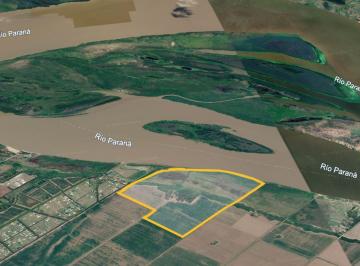 Campo · 93ha · 93 Ha con 1000 m de Frente Al Rio en Fighiera