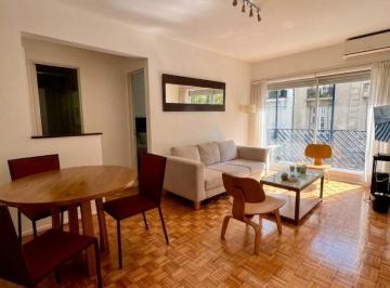 Departamento · 38m² · 2 Ambientes · 1 Cochera · Excelente 2 Ambientes Completamente Amoblado – Recoleta | Balcón | Av Santa Fe | Cochera