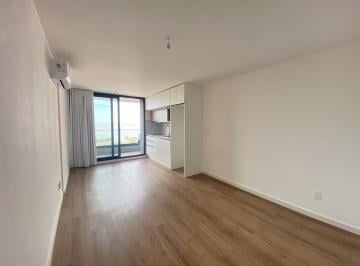 Departamento · 27m² · 1 Ambiente · Venta de Apartamento Monoambiente, con Terraza, Vista Al Mar. Zona Parque Rodó
