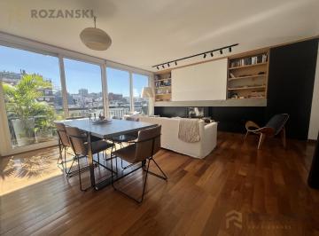 Departamento · 100m² · 3 Ambientes · Alquiler con Muebles. Penthouse. 3 Ambientes. Vista Abierta. Piso Alto. Belgrano.