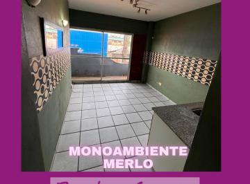 Departamento de 1 ambiente, Merlo · Alquiler de Monoambiente - Merlo Centro