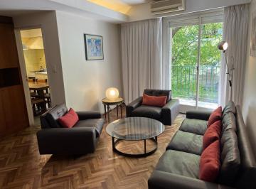 Departamento · 64m² · 3 Ambientes · Excepc 3 Amb Fte en Esq Totalm Amoblado C/gr Cocina y Lumin
