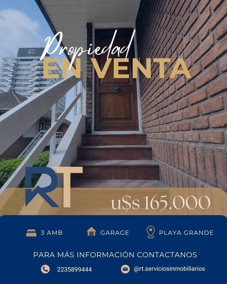 Ph de 3 Ambientes por escalera en zona Alem con cochera fija cubierta