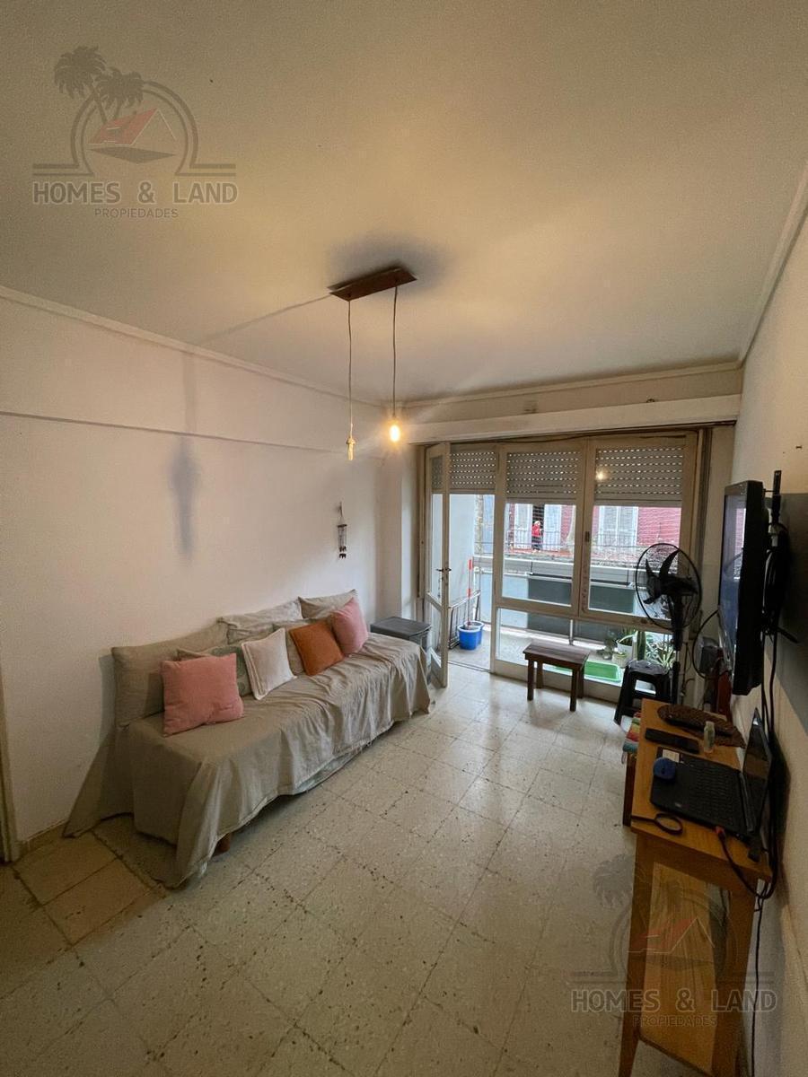 Departamento 2 amb, 40m² en Güemes, con balcón y gas natural