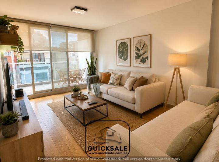 Departamento · 76m² · 2 Ambientes · 1 Cochera