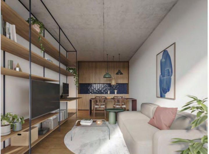 Departamento · 33m² · 2 Ambientes