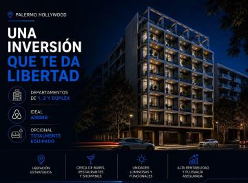 Departamento · 35m² · 1 Ambiente · Venta Departamento Monoambiente Palermo Holywood