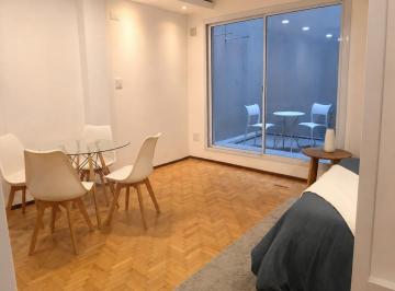 Departamento · 27m² · 1 Ambiente · Dpto. Amoblado con Patio Excelente Ubicacion