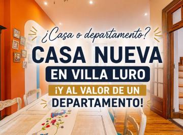 Casa · 131m² · 3 Ambientes · Casa 3 Ambientes en Venta en Villa Luro Excelente