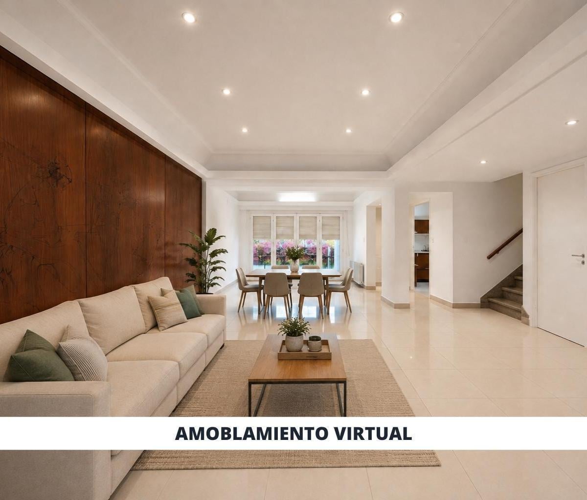 Chalet de 5 ambientes al frente con garage y terraza
