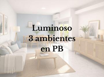 Departamento · 73m² · 3 Ambientes · 3 Ambiente 87 m² Venta P Baja Patio Barracas Caba