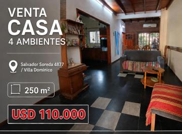 Casa de 4 ambientes, Avellaneda · Venta Casa 4 Ambientes