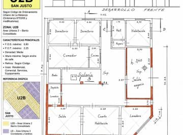 Casa de 5 ambientes, La Matanza · Esquina Estratégica 300 m² | Zonificación U2b | a m de Ruta Monseñor Bufano