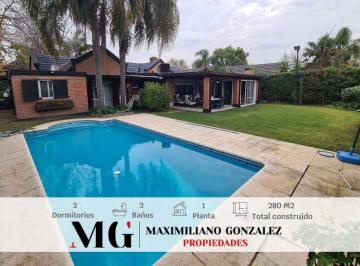 Casa · 280m² · 7 Ambientes · 4 Cocheras · Casa Venta Campos de Echeverria
