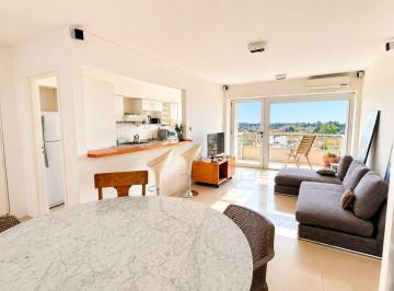 Departamento · 60m² · 2 Ambientes · 1 Cochera · Alq. 2 Ambs. Amoblado Martinez Balcon Cochera