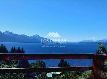 Casa · 142m² · 4 Ambientes · 1 Cochera · Casa en Venta en Llao Llao, San Carlos de Bariloche - Gran Vista Al Lago - Apta Crédito