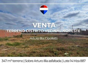 Terreno · 347m² · Venta Lote en Distrito Vecinal Noreste Cipolletti
