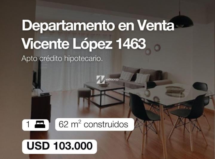 Departamento · 62m² · 5 Ambientes