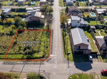 Terreno · 817m² · Venta de 2 Lote Comercial/residencial en La Lonja Pilar
