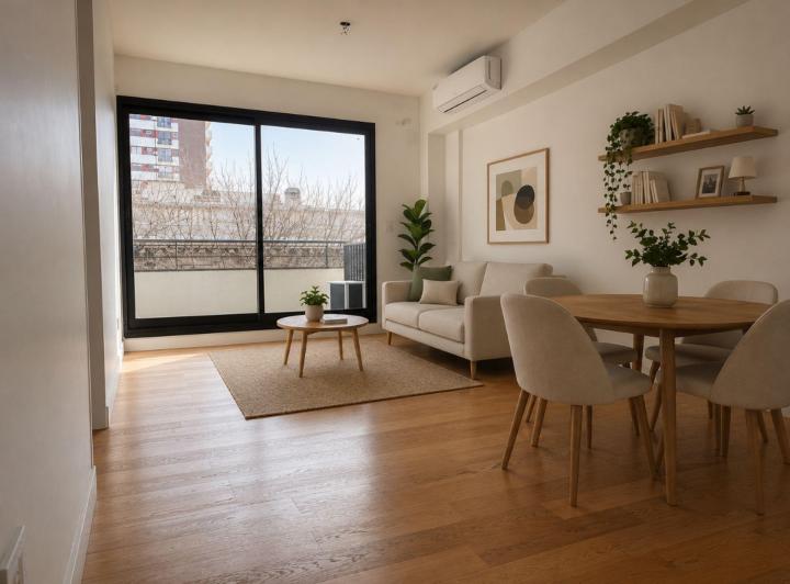 Departamento · 47m² · 2 Ambientes · 1 Cochera