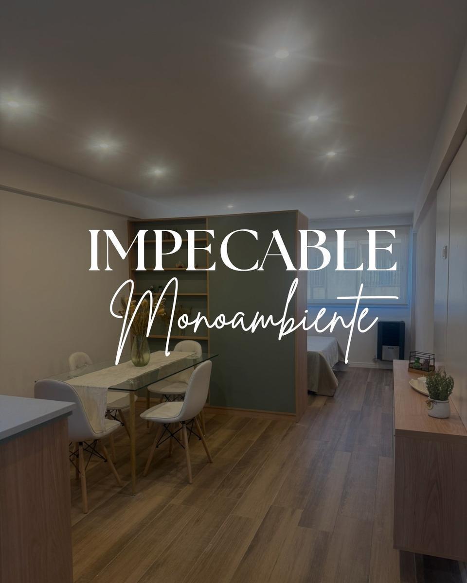 Venta departamento monoambiente al frente - zona macrocentro