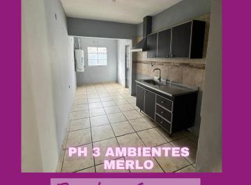 PH de 3 ambientes, Merlo · Alquiler PH de 3 Ambientes - Merlo