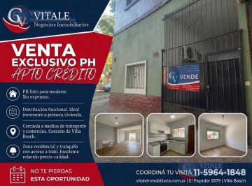 PH · 60m² · 3 Ambientes · 1 Cochera · PH en Villa Ballester