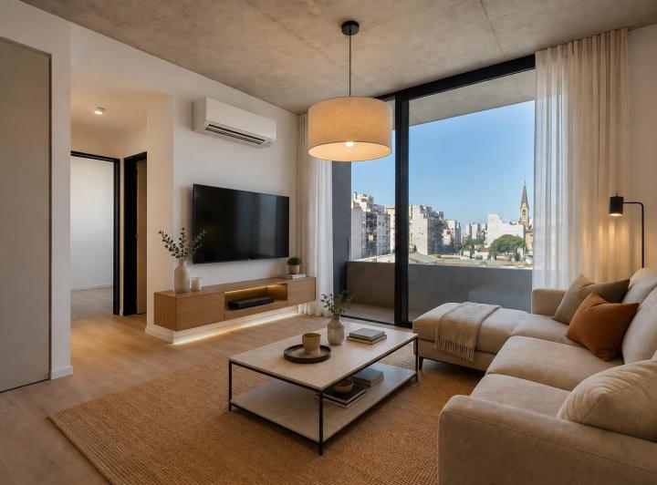 Departamento 3 Ambientes a Estrenar - Semi Piso Alto - Bajas Expensas
