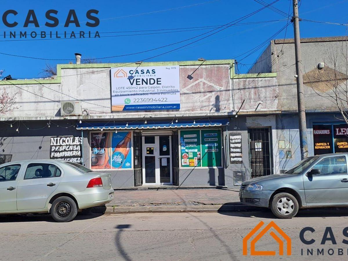 En venta lote de 449m2 para Galpón en Alvarado y Av. Chalpagnat