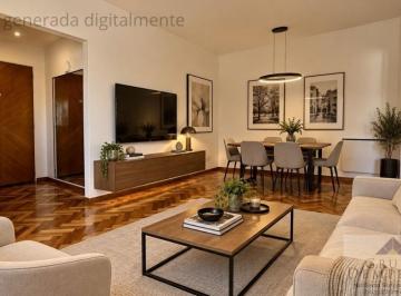 Departamento · 51m² · 3 Ambientes · Palermo. Fte a Plaza Las Heras. 3 Ambientes Apto Prof. Piso 11º, Puro Luz y Sol
