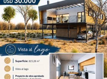 Terreno , Villa El Chocón · Terreno en Chocón Medio con Vista Al Lago, Escritura y Proyecto Aprobado