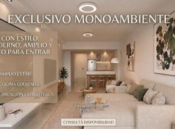 Departamento · 37m² · 1 Ambiente · Venta Monoambiente a Estrenar Palermo Holliwood