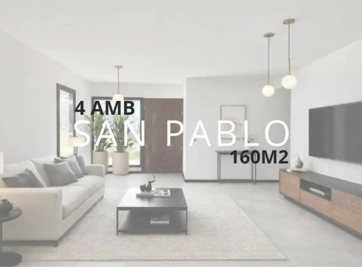 Casa · 160m² · 4 Ambientes · 3 Cocheras