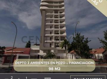 Departamento · 98m² · 3 Ambientes · Departamento 3 Ambientes en Pozo – Financiación | Berazategui