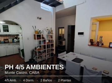 PH de 5 ambientes, Monte Castro · Hermoso PH en Monte Castro