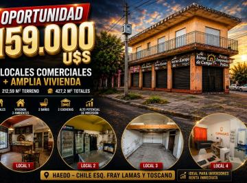Local comercial · 309m² · 2 Cocheras · Locales en Venta en Haedo, Oportunidad