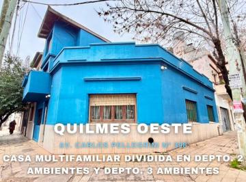 Casa · 109m² · 4 Ambientes · Venta Casa Multifamiliar en Quilmes Oeste