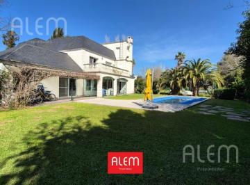 Casa · 280m² · 6 Ambientes · 5 Cocheras · Casa en Venta en El Ombu