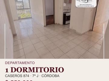 Departamento de 3 ambientes, Córdoba · Departamento de 1 Dormitorio en Alquiler · Caseros 874 7º "J"