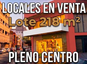 Local comercial · 300m² · 8 Ambientes · Locales en Centro de Córdoba Lote con Potencial Para Desarrollo