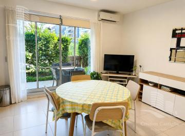 Departamento · 39m² · 2 Ambientes · 1 Cochera · Departamento Pb con Jardín