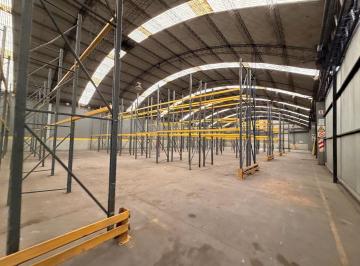 Bodega-Galpón · 1500m² · En Alquiler Galpon de 1500 m² con Racks en Garin Predio con Seguridad 24 Hs