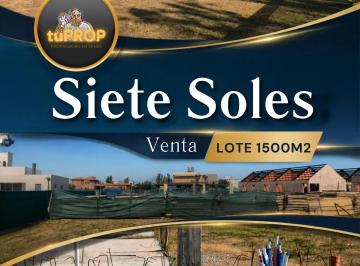 Terreno , Córdoba · Siete Soles Lote 1500 m². Puede Sumarle Proyecto
