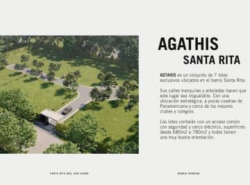 Terreno · 706m² · Lote Barrio Agathis San Isidro
