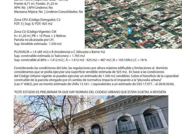 Terreno · 185m²
