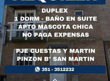 Departamento de 3 ambientes, Córdoba · Dpto en Alquiler B° San Martin
