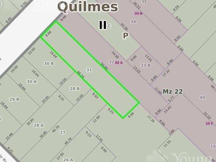 Terreno · 400m²