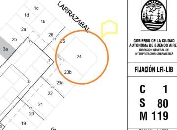 Terreno · 322m² · Lote en Esquina Sayos Esq Larrazabal 35 m de Fachada Para Proyectar!