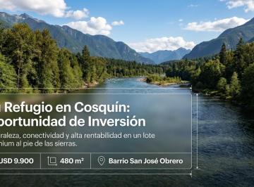 Terreno · 480m² · Venta Terreno en Cosquin
