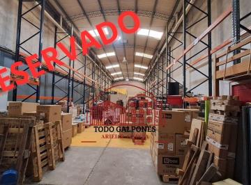 Bodega-Galpón , Tres de Febrero · Galpòn 330 m² S/lote 8,33x42 Parabólico 7 m Alt. Entrada Container